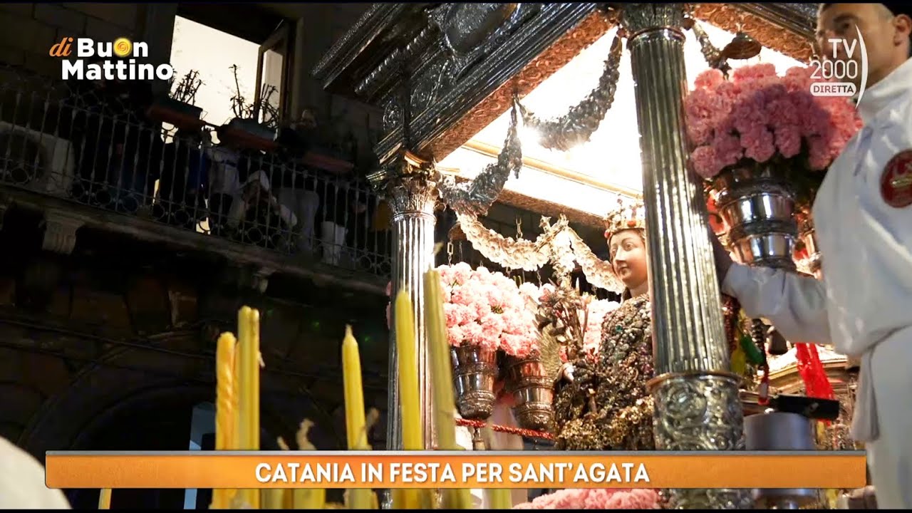 Di Buon Mattino (Tv2000) - Catania in festa per Sant'Agata