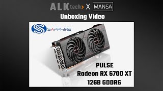 Unboxing: SAPPHIRE PULSE Radeon RX 6700 XT 12GB GDDR6