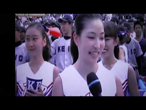 夏の高校野球応援席で１８０度ハイキック