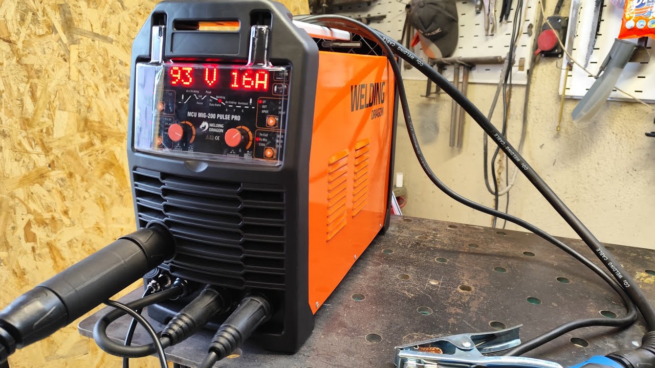 🐲 Dragon Welding MIG 200P 🐲, зварювальний напівавтомат.