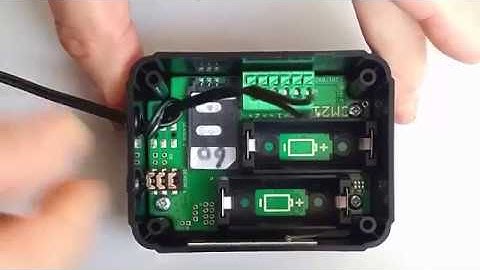 Mobeye CM How to connect the power supply
