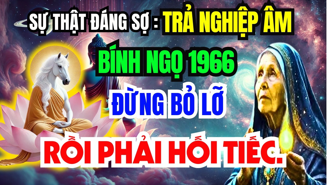 Sự Thật Đáng Sợ: Bính Ngọ 1966 Tháng 1 ÂL Trả Nghiệp Âm, Bị Hại Ngầm Biết Muộn Hối Hận Cả Đời