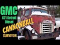 Gmc cannonball survivor  gmc crackerbox cabover semi trucks