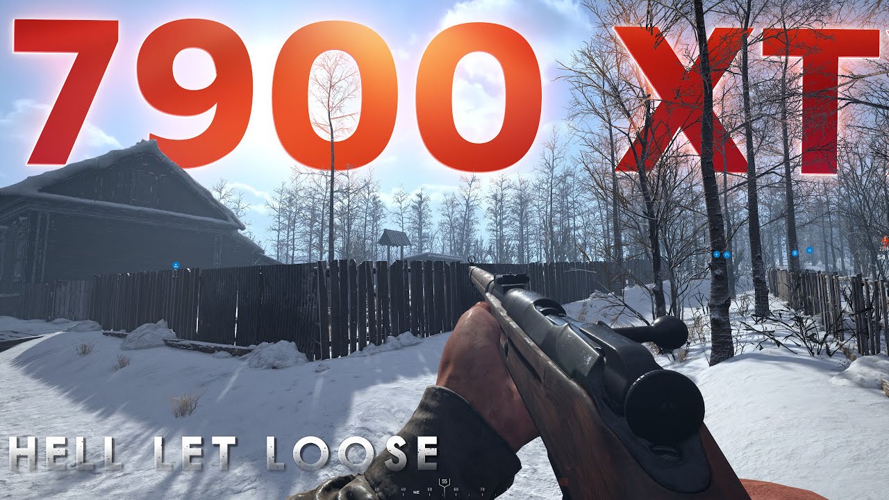 Hell Let Loose 7900 XT 5950X 4K EPIC GRAPHICS YouTube