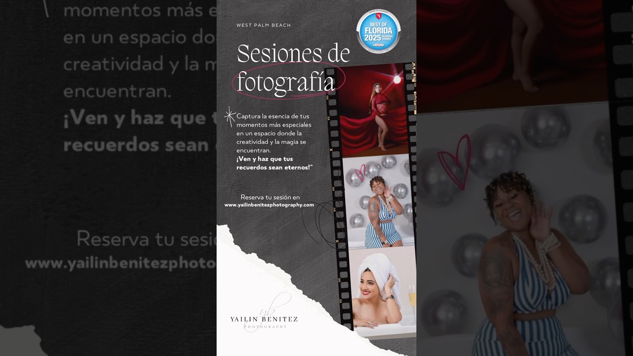 Estudio de fotografía en West Palm Beach.