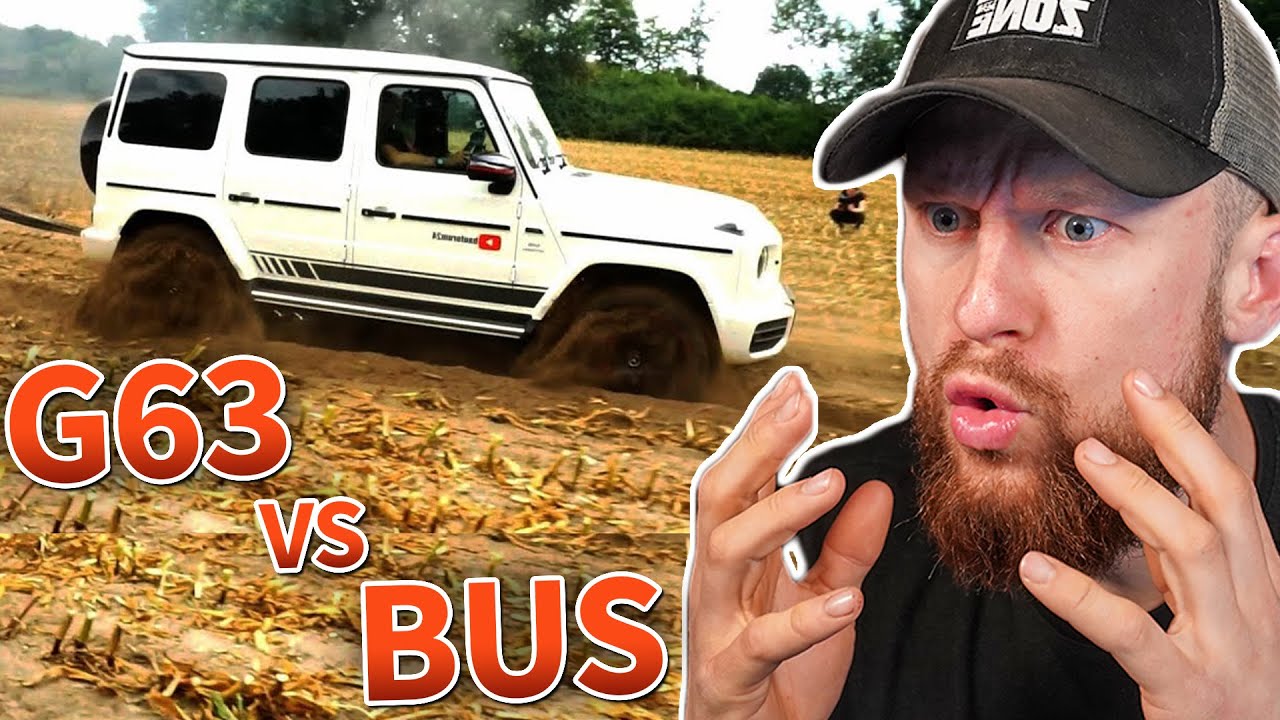 G63 VS. BUS! 🔥 TAUZIEHEN Extreme von DUMM TÜCH | G-Klasse TEST | Fritz Meinecke Twitch Highlights