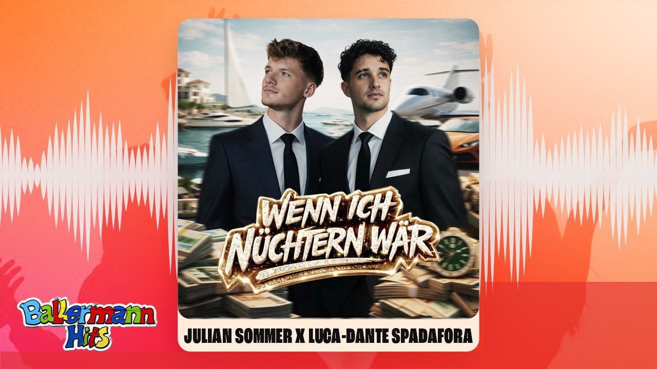 Julian Sommer, Luca-Dante Spadafora - WENN ICH NÜCHTERN WÄR (Offizieller Visualizer)