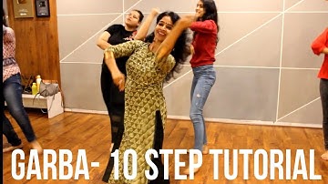 GARBA 10 STEP TUTORIAL/ How to do Garba/ LEARN GARBA EASILY/ RITU