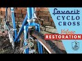 Vintage bike cyklocross  restoration favorit f1 special  renovace a stavba