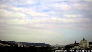 20140922 PragueNNW timelapse