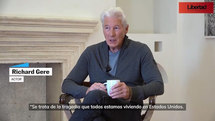 Spain News: Richard Gere in Spain – 'Trump Only Cares About Money' - YouTube