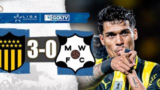 Arezo Sigue On Fire Y Eada Cara Peñarol 3-0 Wanderers Clausura 2025