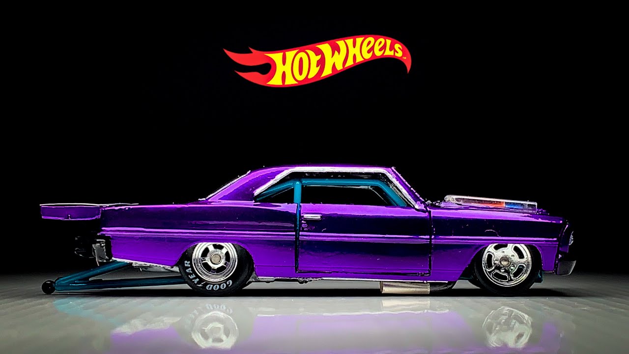 '66 Chevy Nova Drag Hot Wheels Custom 843466просмотров. 