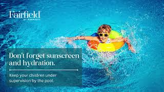 Don t forget sunscreen and hydration
