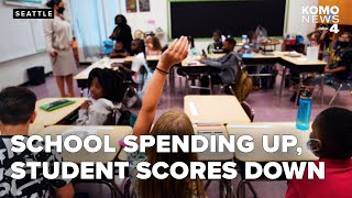 4th grade reading, 8th grade math scores continue to plunge in WA despite more spending