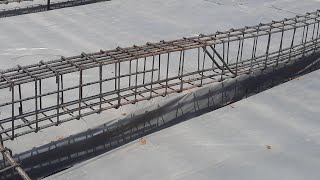 Design Of Beam For 20 Feet Spacing First Practical Video On Site In Detail