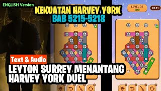 Leyton Surrey Menantang Duel Harvey York | Screws Puzzle Bb 5215-5219