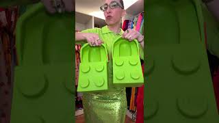 Because life is too short to wear boring clothes!! #shorts #crocs #lego #maximalistfashion #styling