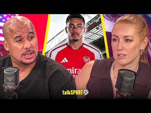 Arsenal fan Laura Kirk-Francis & Gabby Agbonlahor CLASH over Morgan Rogers' PRICE TAG