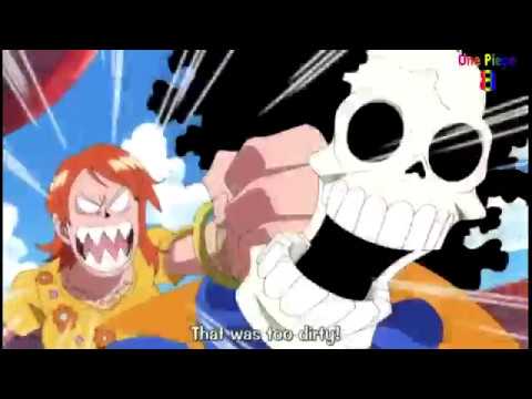 Funny moment, Brook the living skeleton can fart and balch too - One Piece Funny