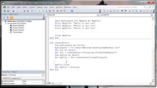 Excel 2010 VBA Tutorial 112   Creating a text file