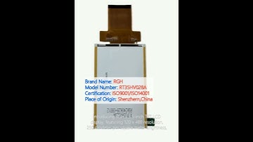 TFT LCD Display Industrial Digital HD screen 3.5 Inch 320x480 Customized