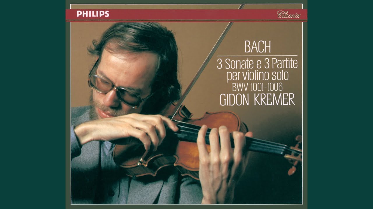 J.S. Bach: Partita No. 3 for Solo Violin in E Major, BWV 1006: I ...