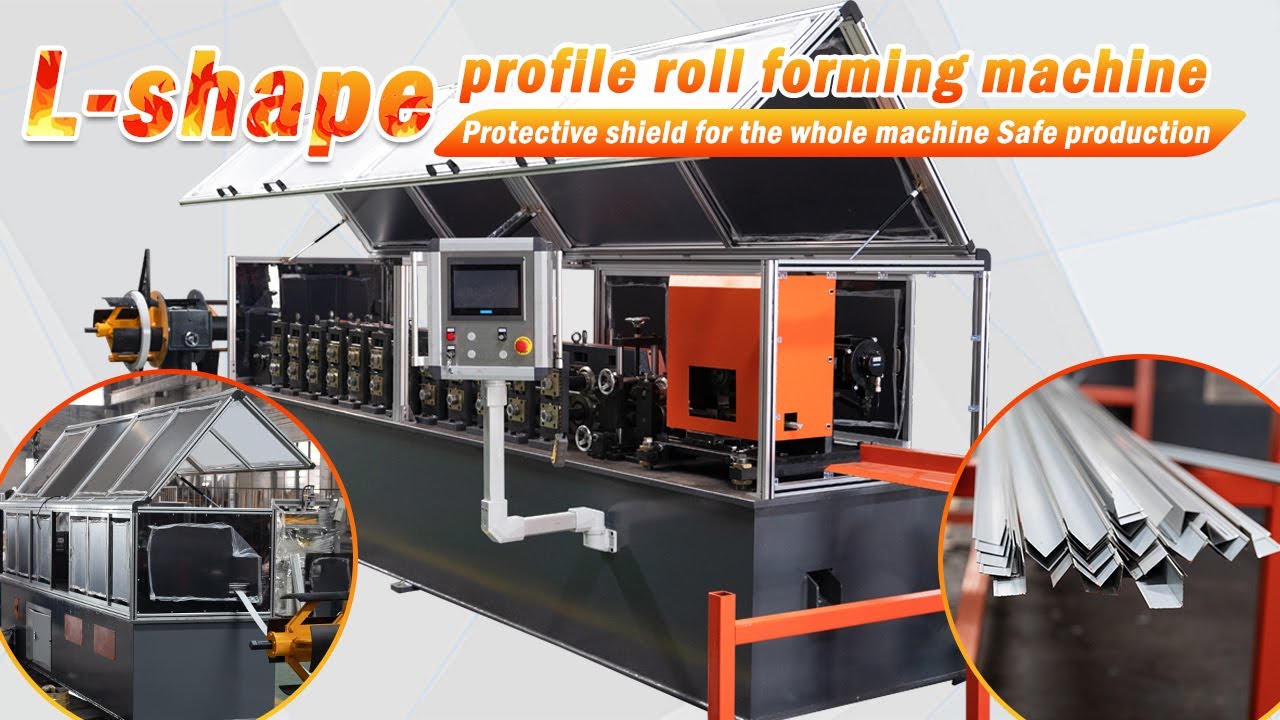 How does the L-Shape Profile Making Machine ensure safe operation? Angle Profile Making Machine