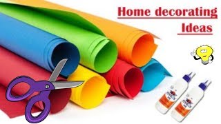 10 Home Decorating Ideas - Wall Hanging Craft Ideas - Paper Crafts For Home Decoration