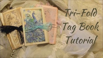 Tri Fold Tag Book Tutorial