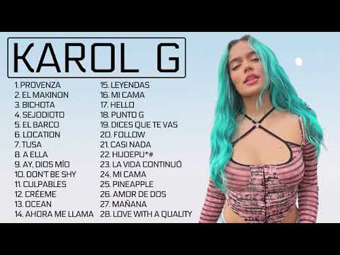 Karol G – Lo Mas Nuevo 2022 💛 Karol G Album Completo 2022 💛 Karol G Mix Todas Las Canciones 2022