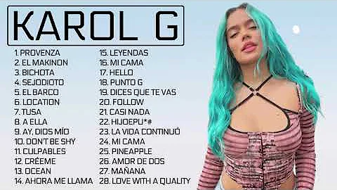 Karol G - Lo Mas Nuevo 2022  Karol G Album Completo 2022  Karol G Mix Todas Las Canciones 2022