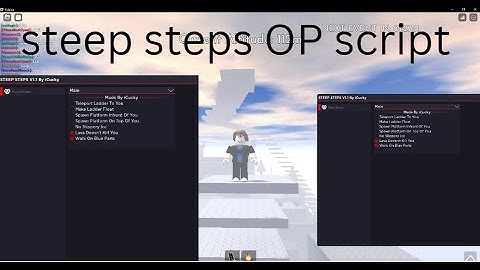 Steep Steps Script (PASTEBIN)