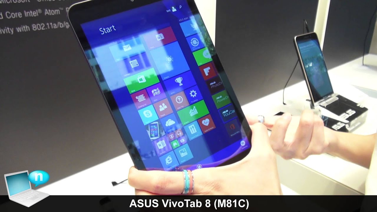 ASUS Vivotab 8 M81C - YouTube