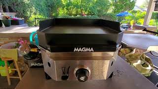 Magma Crossover Firebox/Stove with Griddle Top. Temperature Test