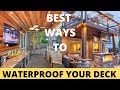 Deck Outdoor Living Space Under Deck IDEAS (Waterproof Cover)