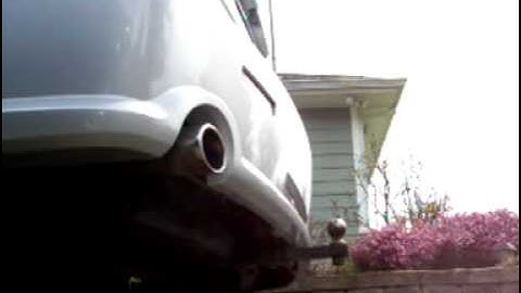 2006 Saturn Vue Redline rear muffler delete