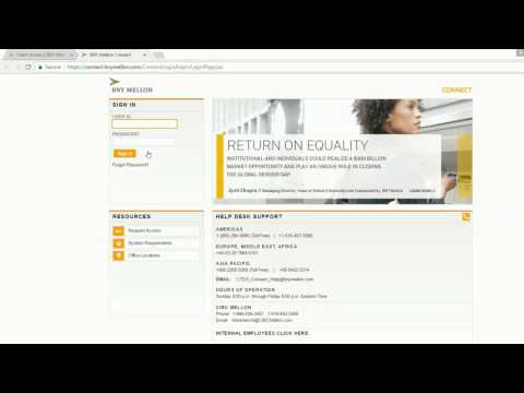 how to login into Bank of New York Mellon online banking account united states of america