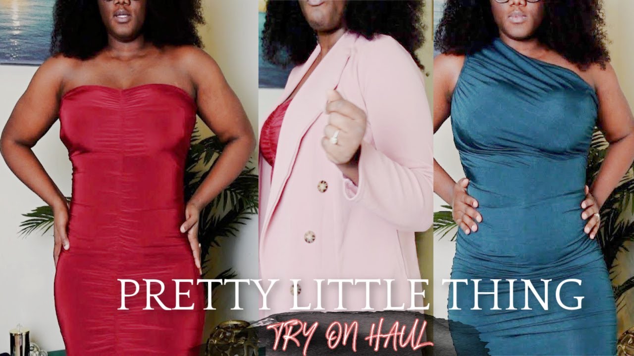 PRETTY LITTLE THING TRY ON HAUL (size 10/12) | 2020 | FALL WINTER SRING HAUL