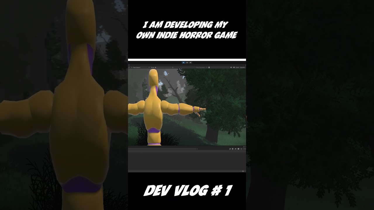 Я разрабатываю свою собственную инди-хоррор игру | Видеоблог разработчика #1