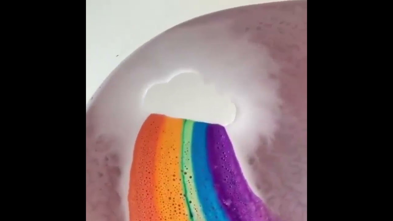 Rainbow Bath Soap Bomb