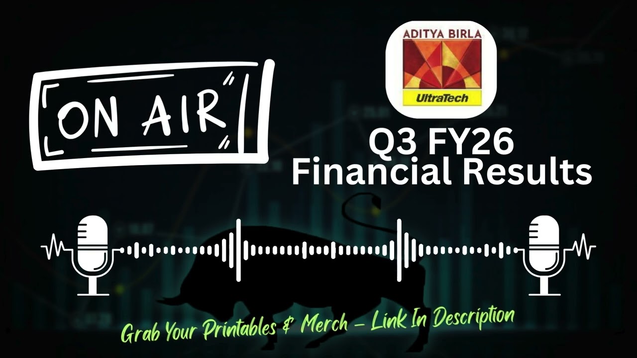 UltraTech Cement Ltd Q3 FY26 Financial Results | Revenue, Profit, Margins & Management Commentary