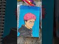 @art_by_mehant58 #yuji drawing😉#by water paint#art 🖌🎨....