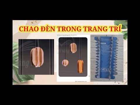 Video KC art_ CHAO ĐÈN TRONG TRANG TRÍ MT7 CTST 1 | Làm CHAO... - youtube
