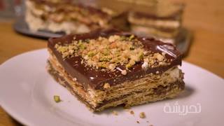خبزة هواء تونسية بدون فرن Gâteau de biscuits a la creme - المطبخ التونسي | تحريشة