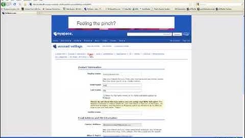 How to block someone on MySpace