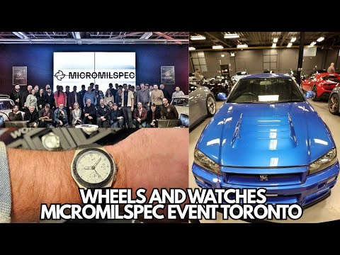 Amazing Cars and Watches! Micromilspec Visits Toronto