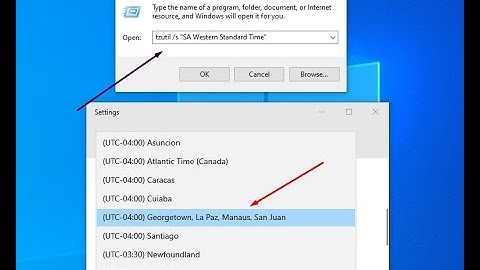 Quick Time Zone Change With Command