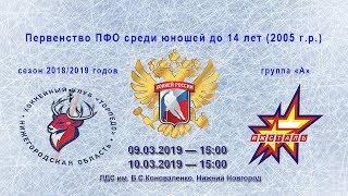 09.03.2019, Торпедо-2005 – Ижсталь-2005, первый матч