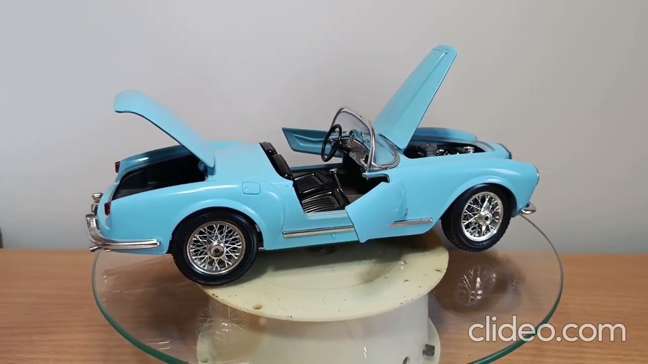 ミニカー LANCIA AURELIA B 24 SPIDER 1955 Lancia Aurelia B24 SPIDER 1955 Burago 1/18 - YouTube